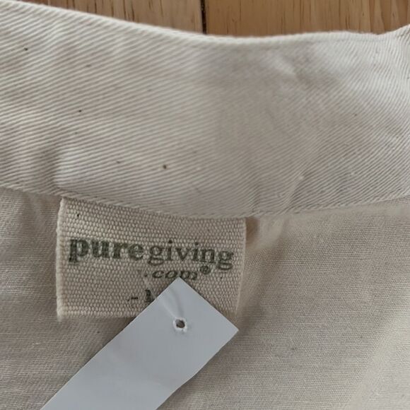 Pure giving long shirt NWT - Picture 6 of 8